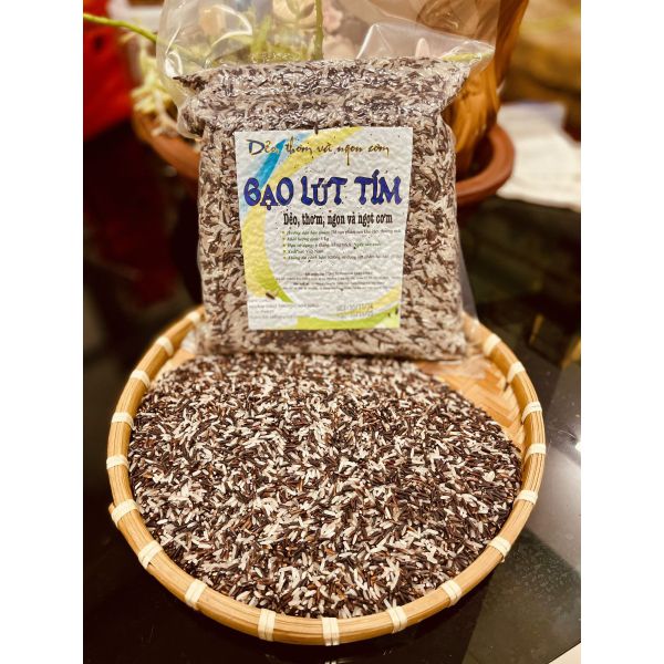 GẠO LỨT TÍM TÚI 1KG