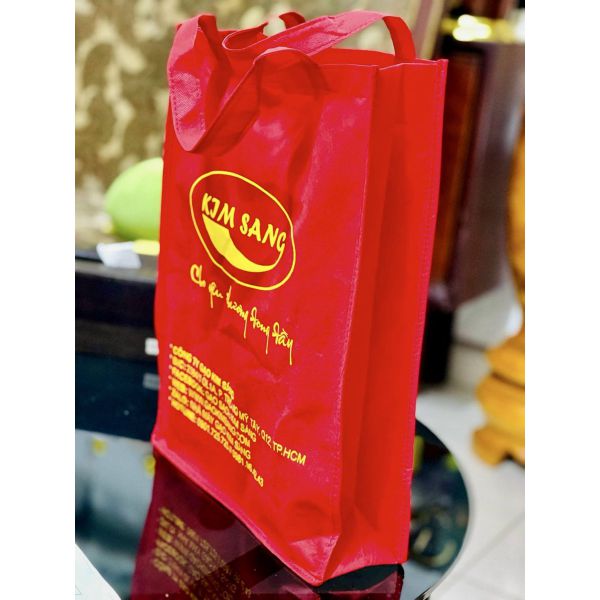 GIỎ QUÀ (2) BẰNG TÚI VẢI (IN ẤN MIỄN PHÍ) TỪ 100K 1 COMBO